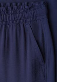 Mid Waist Wide Leg Hose mit Struktur midnight muse