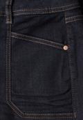 Mid Waist Wide Leg Jeans im Loose Fit rinse washed
