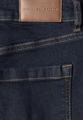 Mid Waist Wide Leg Jeans im Loose Fit rinsed blue washed