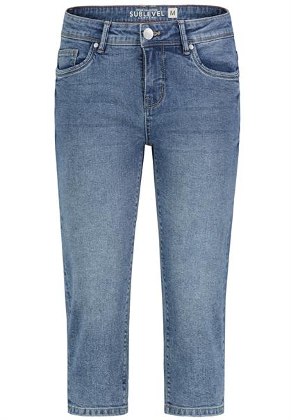 middle blue denim m267
