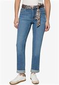 middle blue denim