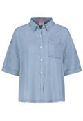 middle blue denim