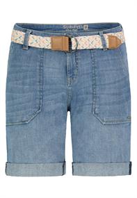 middle blue denim