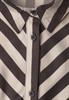 Midi-Kleid mit durchgehender Knopfleiste clay sand