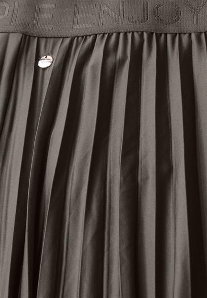 Midi Plissée Rock nomad brown
