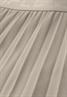 Midi-Rock aus Mesh in Plisséestruktur timeless beige