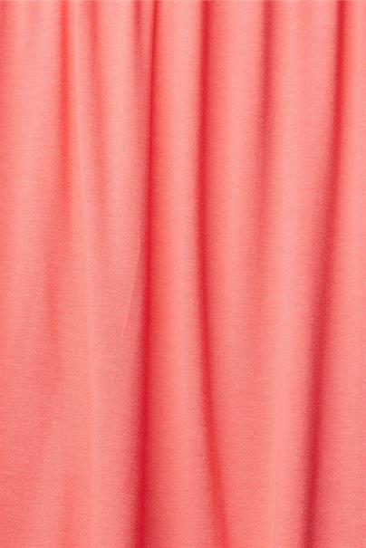 Midikleid aus Jersey coral red