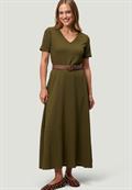 Midikleid dark olive