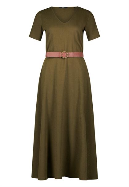 Midikleid dark olive