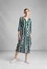 Midikleid mit Print cool vintage green