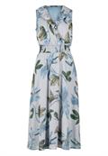 Midikleid mit Rüschen creamblue