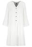 Midikleid mit Volant white