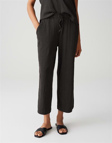 Mileni crinkle midnight brown