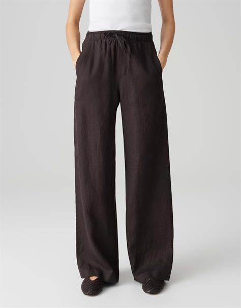 Mileni linen midnight brown