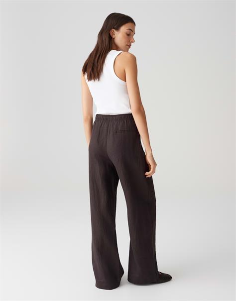 Mileni linen midnight brown