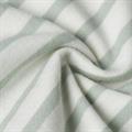 milk-pale green stripe