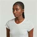milk-pale green stripe