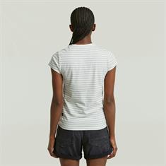 milk-pale green stripe
