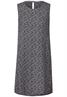 Minimalmuster Kleid carbon grey