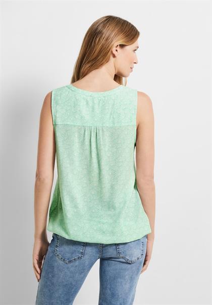 Minimalprint Bluse fresh salvia green