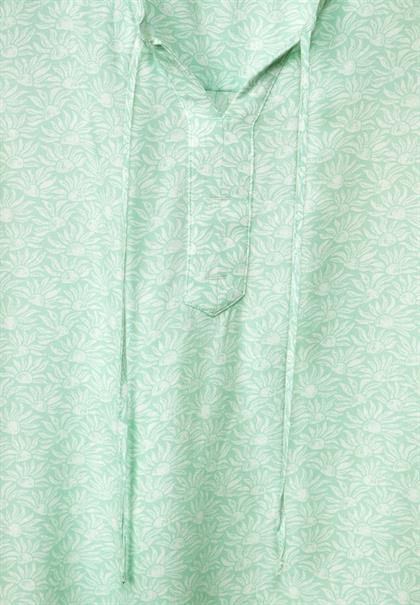 Minimalprint Bluse fresh salvia green
