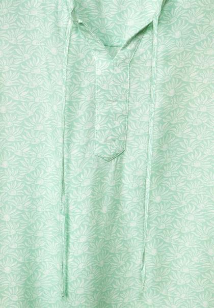 Minimalprint Bluse fresh salvia green