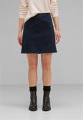 Minirock in Woll-Optik deep blue