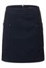 Minirock in Woll-Optik deep blue