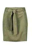 Minirock mit Gürtel pale khaki