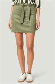 Minirock mit Gürtel pale khaki