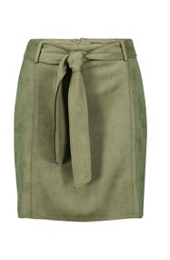 Minirock mit Gürtel pale khaki