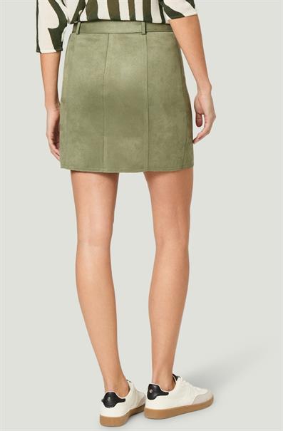 Minirock mit Gürtel pale khaki