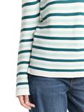 mint green beige stripe