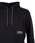 MIRRORED LOGO HOODIE schwarz