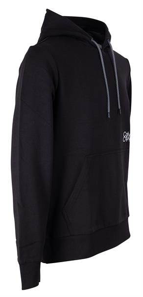 MIRRORED LOGO HOODIE schwarz