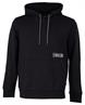 MIRRORED LOGO HOODIE schwarz