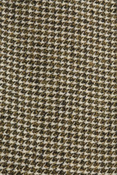 Mit Wolle: Blazer mit Hahnentritt-Muster dark khaki