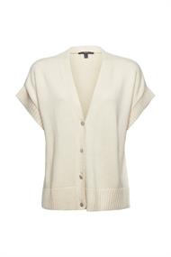 Mit Wolle/Kaschmir: Strickweste ice