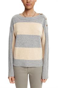 Mit Wolle: Pullover medium grey