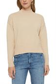 Mit Wolle: Pullover mit Inside-Out-Nähten beige 5