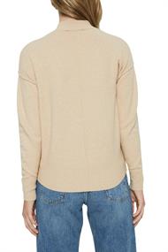 Mit Wolle: Pullover mit Inside-Out-Nähten beige 5
