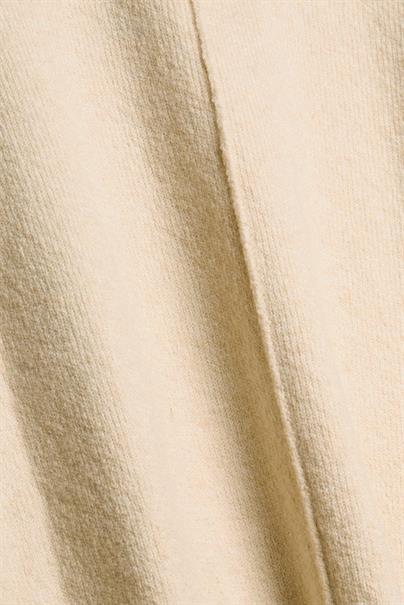 Mit Wolle: Pullover mit Inside-Out-Nähten beige 5
