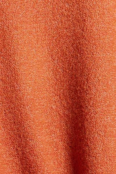 Mit Wolle: Pullover mit Stehkragen golden orange 5