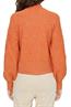Mit Wolle: Pullover mit Stehkragen golden orange 5