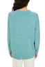 Mit Wolle: softer Rundhals-Pullover mit Melange turquoise 5