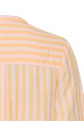 Mittellanges Kleid mit Rückenfalte apricot