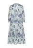 Mittellanges Sommerkleid mit Allover-Print jade aop