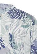 Mittellanges Sommerkleid mit Allover-Print jade aop