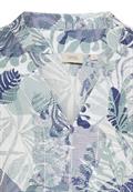 Mittellanges Sommerkleid mit Allover-Print jade aop