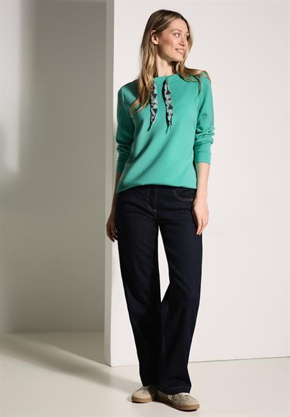 Modalmix Sweatshirt aventurine green